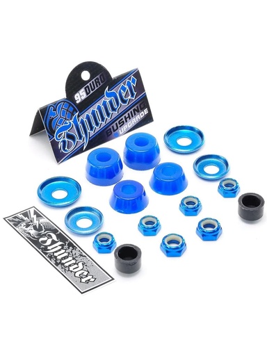 [ilu-skate-hardware-thunder-bushing-rebuild-kit-upgrade-95a-blue] Thunder Bushing Rebuild KIT Upgrade 95A Blue