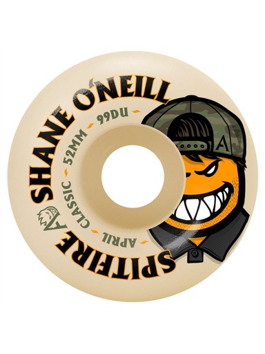 [ilu-skate-wheels-spitfire-99d-f4-classic-spitfire-x-april-54mm-shane-oneill] Spitfire 99D F4 Classic Spitfire x April 54mm Shane ONeill