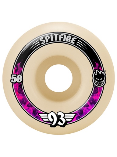 [ilu-skate-wheels-spitfire-93d-f4-radials-soft-sliders-58mm-team] Spitfire 93D F4 Radials Soft Sliders 58mm Team