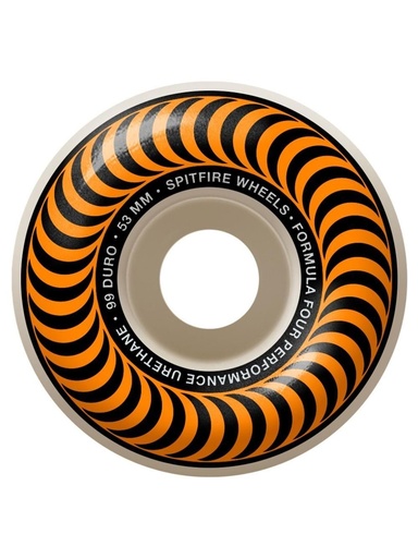 [ilu-skate-wheels-spitfire-99d-f4-classic-53mm-team] Spitfire 99D F4 Classic 53mm Team