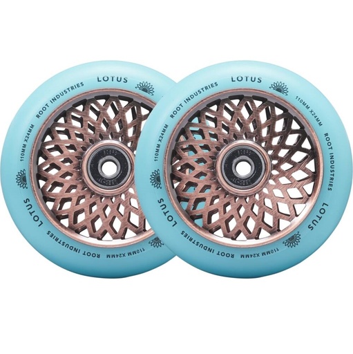 Roues  110x24 Root Lotus Pair