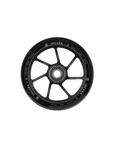 ETHIC Roue Incube V2 12 STD 125mm Noir (Tailles : 125 mm)