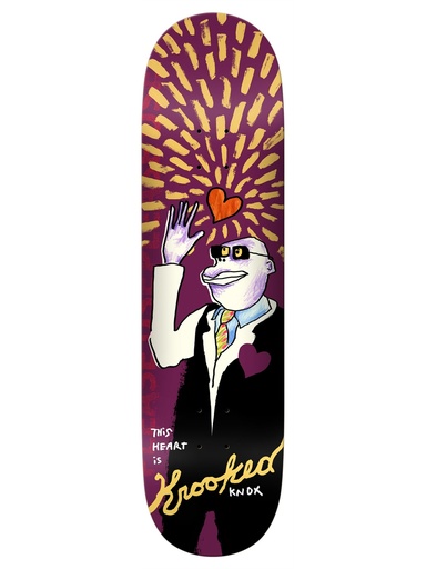[ilu-skate-decks-krooked-this-heart-tom-knox-8-5] Krooked This Heart Tom Knox 8.5"
