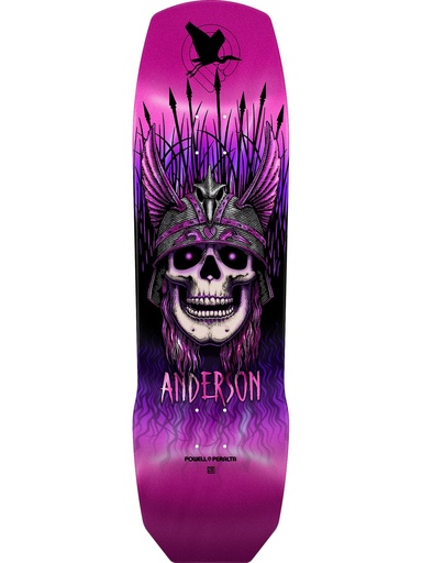 [ilu-skate-decks-powell-peralta-heron-skull-deck-andy-anderson-9-13] Powell Peralta Heron Skull Deck Andy Anderson 9.13"