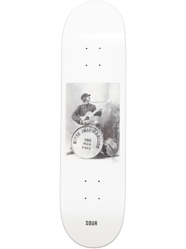 [ilu-skate-decks-sour-one-man-band-nisse-ingemarsson-8-125] Sour One Man Band Nisse Ingemarsson 8.125"